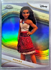 Moana 2025 Topps Chrome Disney Refractor Card - #10 Move Moana & Moana 2 - Bild 1 von 4