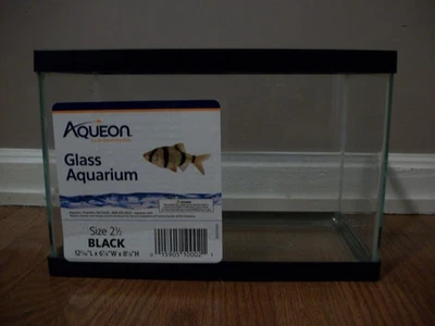 Tanque Aqueon Beta tamanho 2 1/2 preto (Leia a descrição) - Imagem 1 de 4