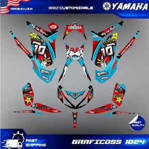 Yamaha Raptor 700 700R graphics kit 2013 2014 2017 to 2023 decals stickers atv - Picture 1 of 4