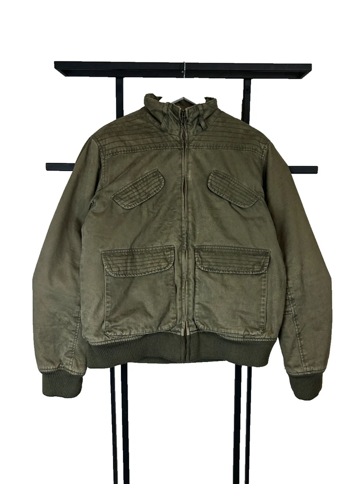 Vintage Streetwear Japanese Style Avant Garde Cargo Jacket 90s Y2K - Image 1 of 4