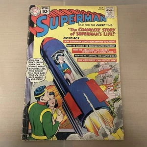 Superman #146 (DC Comics July 1961) - Key Issue / Origin Retold - Picture 1 of 11