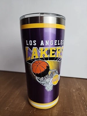 Vaso Tervis 20 OZ NBA Lakers Baloncesto Acero Inoxidable Púrpura Los Ángeles Foto 1 de 4