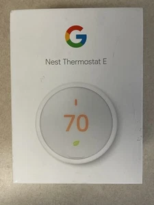Nest Thermostat E Programmable Smart Thermostat - White (T4000ES) - Picture 1 of 6