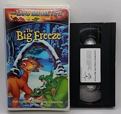 The Land Before Time VIII: The Big Freeze (VHS, 2001, Clamshell) - Image 1 of 3