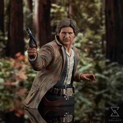  Busto 1/6 Star Wars Han Solo Endor Web Exclusivo 2023 Gentle Giant  Foto 1 de 4