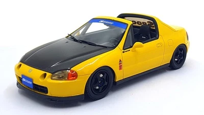 Otto 1/18 Scale Resin OT1154 - Honda Civic Del Sol Spoon - Yellow - Image 1 of 4