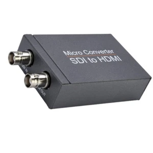 Black SDI To Converter SDI To Audio De Embedder Support 3G Embedder SDI Loopout - Picture 1 of 7