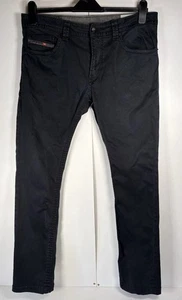 Diesel Jeans Herren W33 L32 schwarz Thaver-A Slim Skinny Stretch - Bild 1 von 9