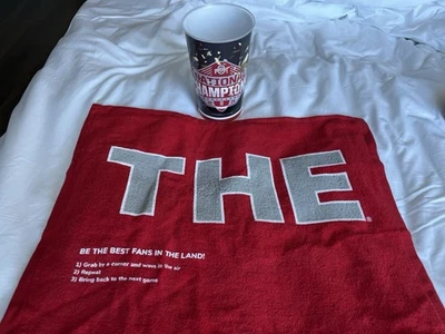 OHIO STATE BUCKEYES vs TEXAS LONGHORNS SGA Souvenir CUP & Towel 8/30/2025 - Image 1 of 4