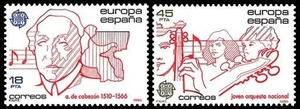 SPAGNA 1985 Europa 2v MNH** - Imagen 1 de 1