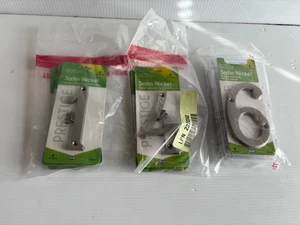 HY-KO Nichel Satinato 4" 1, 4 e 6 Numeri VENDUTI SINGOLARMENTE - Foto 1 di 4