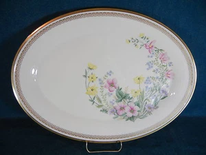 Piatto da portata ovale Lenox Flower Song 16 1/4" - Foto 1 di 3