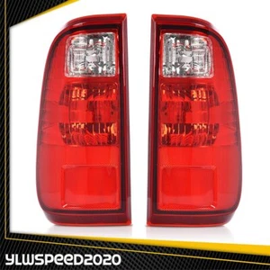 Pair Red Tail Lights Fit For 2008-2016 Ford F-250 F-350 F-450 F-550 Super Duty - Picture 1 of 12