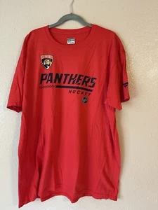Florida Panthers NHL Hockey Fanatics Red Short Sleeve T-Shirt Men’s 2XL NWOT - Picture 1 of 7