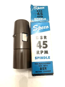 VINTAGE SPECO BSR 45 U/MIN SPINDELADAPTER - BRAUN - Bild 1 von 7