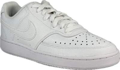 Nike Women's Court Vision Low White Sneaker Shoes, CD5434 100 - Image 1 of 4