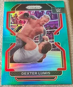 2022 Panini Prizm WWE Dexter Lumis TEAL PRIZM 36/49 DEBUT PRIZM WYATT SICKS ๐ฅ๐ฅ - Picture 1 of 2