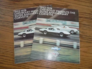 Chevrolet Corvette 1978 folleto de ventas - dos por un precio - Imagen 1 de 6