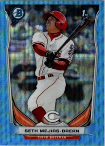 2014 Bowman Chrome Prospects Blue Wave Refractors Baseball Card Pick