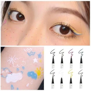 Colored Eyeliner-pen Waterproof Even Coloring Without Smudging Liquid Pen,`. - Picture 1 of 25