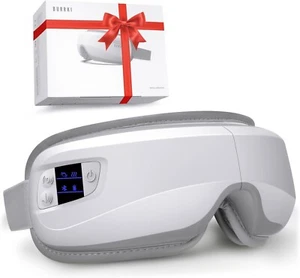 Massaggiatore Occhi con Calore e Musica Bluetooth, Regali di Compleanno di Natale per Donna... - Foto 1 di 12