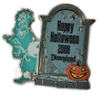 Disney Pin 64808 DLR Happy Halloween 2008 Haunted Mansion Tombstones  Gus LE 
