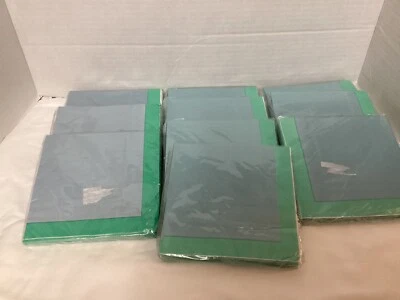 Paper Disposable NAPKINS  16 Ct 2 Ply 9.8 In X 9.8in  Blue W/ Green 10 Packs - Image 1 of 4