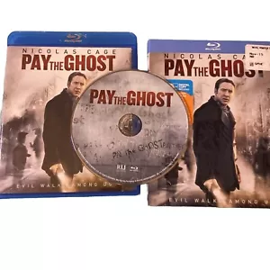 Pay the Ghost Blu Ray Action Thriller Sleeve Nicholas Cage 2015 - Picture 1 of 8