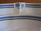 Vintage underwear Hanes mens white brief size 38 Made in USA Comfort blend 1970s