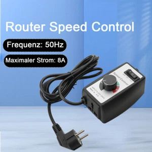Universal Speed Controller Router Fan Variable Electric Motor Rheostat AC220V - Bild 1 von 11
