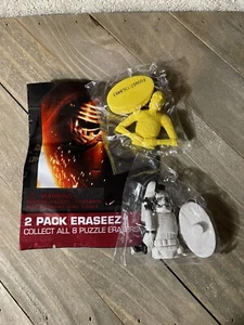 Disney Star Wars 2 Pack Eraseez~ C3-PO & Stormtrooper - Picture 1 of 3