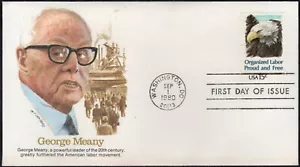 US Scott #1831 "Organized Labor", Fleetwood First Day Cover - Picture 1 of 1