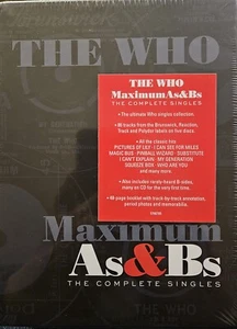 The Who - Maximum A's & B's - Complete Singles - 86 Tracks - New Import Box Set - Picture 1 of 3