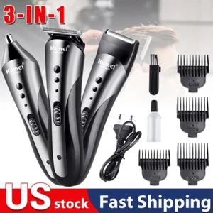 Kemei Professional Hair Clippers Cordless Trimmer Beard Cutting Machine Barber - Picture 1 of 16