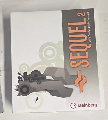 Sequel 2 Music Creation Performance Recording Software Steinberg Sequel2  NEW  - Image 1 of 2