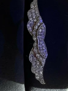 Anillos enchapados en plata Nordstrom Swarovski 7" $150 #46 - Imagen 1 de 4