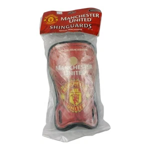 Vintage Manchester United Youth Shin Guards 1990s - Picture 1 of 7