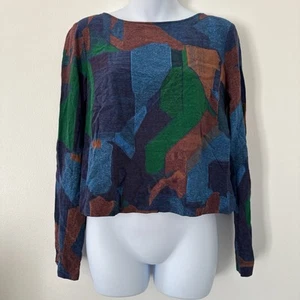 Elk Dega Halcyon Top In Orda Print Size 10 - Picture 1 of 8