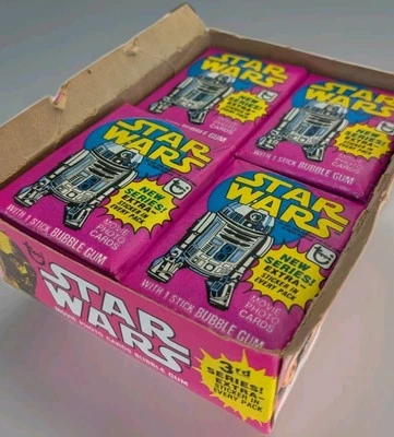 🔥1977 Topps Star Wars Series 3 (Yellow) UNOPENED Vintage Wax Pack 🔥 - Image 1 of 3