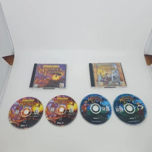 Escape From + The Curse Of Monkey Island - Paquete de 2 juegos de PC con estuche de joyas  - Imagen 1 de 11