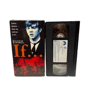 If (VHS, 1968) Malcolm McDowell V3 - Picture 1 of 4