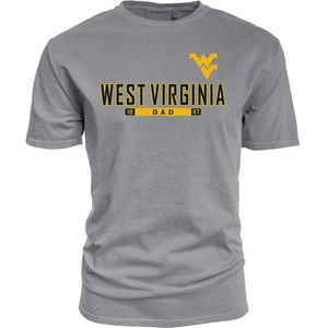 Camiseta teñida WVU Dad Garment-STGRY-S - Imagen 1 de 1