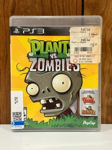 Plants vs Zombies PS3 PlayStation 3 completo di manuale e disco pulito - Foto 1 di 4