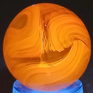 Vintage Champion Swirl Marble .62 Inches  UV Reactive Near-Mint Condition  - Picture 1 of 16