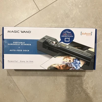 VuPoint Portable Handheld Scanner Magic Wand New In The Box - Image 1 of 3