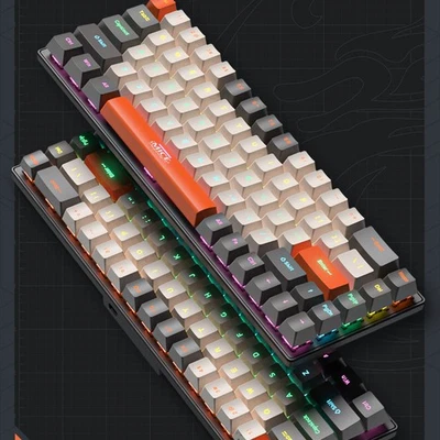 Customized mechanical keyboard TYPE-C wired green axis, red axis, tea axis, blac - Image 1 of 4