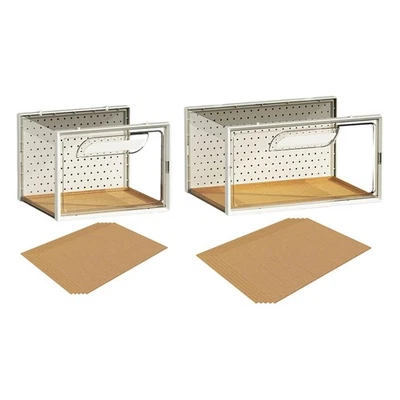 Professionelles Reptilien-Terrarium, Futterbox für Hamster - Bild 1 von 2