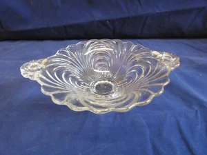 Cambridge Caprice Clear Footed Bowl 9 x 7 x 2  1/2 ins. - Picture 1 of 3