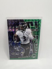 2023 Panini Mosaic Elevate Odell Beckham Jr. #E-OBJ Green Mosaic Prizm Ravens