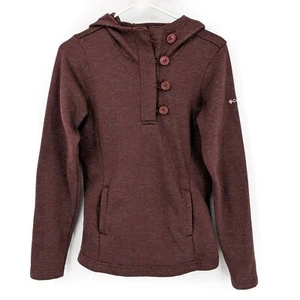Columbia Darling Days Fleecepullover Hoodie Sweatshirt braun Damen Gr. XS - Bild 1 von 5